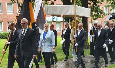 Der Baldachin mit dem Allerheiligsten
