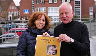 Werben für den Aschermittwoch to go